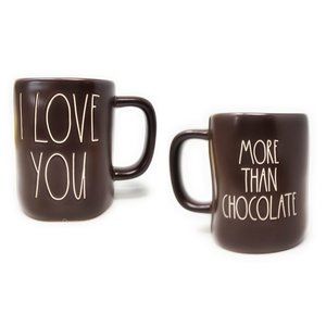Rae Dunn I Love You More Thank Chocolate Coffee Mug